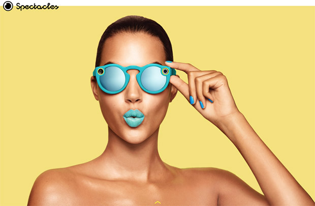 Snapchat выпустил очки с видеокамерой Spectacles