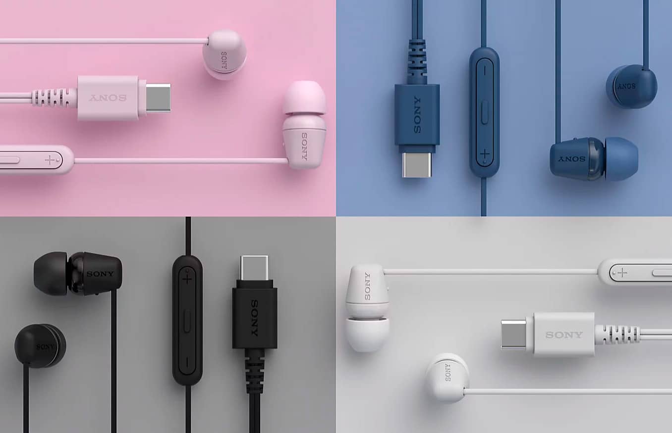 Представлены проводные наушники-вкладыши Sony IER-EX15C с разъемом USB-C