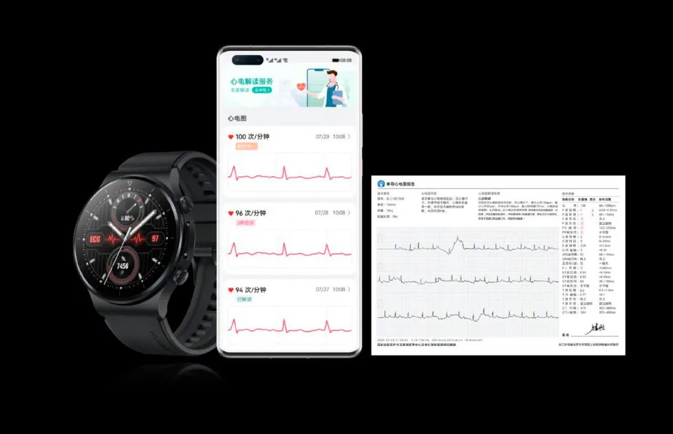 Huawei представила смарт-часы Watch GT 2 Pro ECG и фитнес-браслет Band 6 Pro