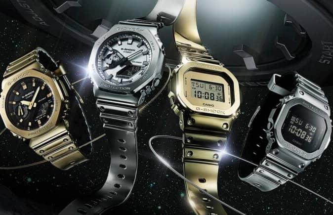 Представлены часы Casio G-Shock GM-5600 и GM-2100