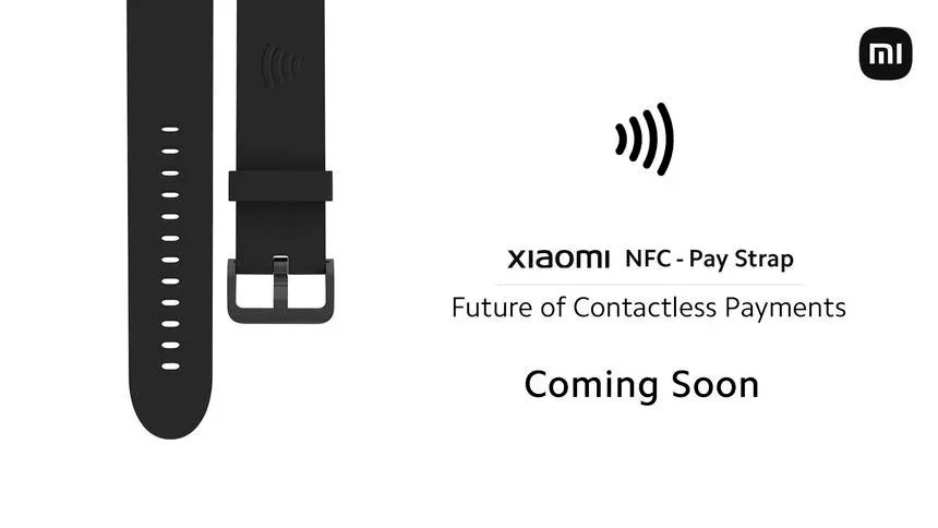 Xiaomi анонсировала браслет NFC Mi Pay Straps