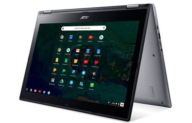 Acer представила трансформируемый ноутбук Chromebook Spin 15