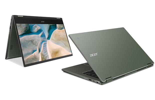 Представлен ноутбук Acer Chromebook Spin 514 с металлическим корпусом и процессорами AMD Ryzen 3000 C-Series