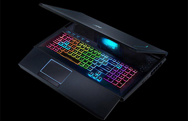 Acer представила новый игровой ноутбук Predator Helios 700, оснащенный сдвигаемой клавиатурой
