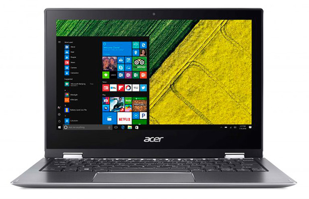 Acer Spin 1: ультратонкий ноутбук 2-в-1 с металлическим корпусом и Active Stylus