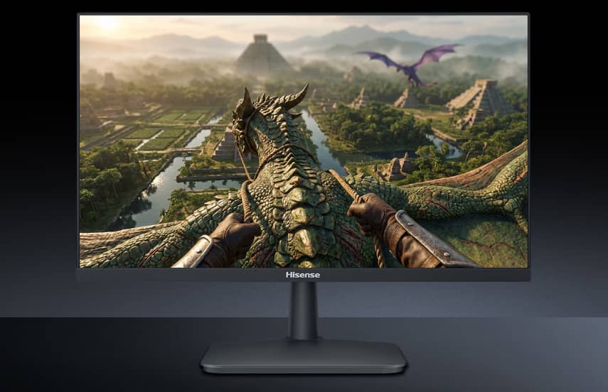 Hisense представила доступный монитор N24 (2027 Edition) с экраном IPS, частотой 180 Гц и поддержкой AMD FreeSync