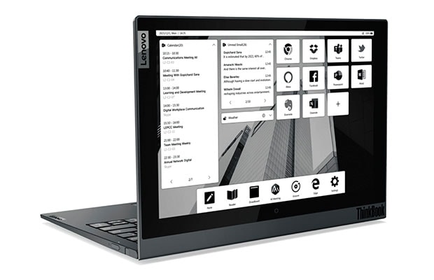 Lenovo представила обновленный ноутбук ThinkBook Plus Gen 2 с большим E Ink дисплеем на крышке