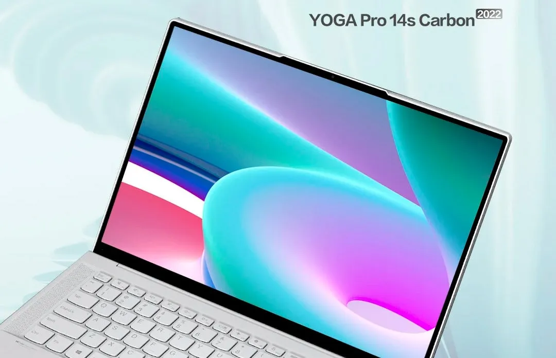 Lenovo раскрыла детали дисплея ноутбука Yoga Pro 14s Carbon 2022