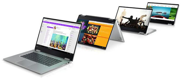 Ноутбуки-трансформеры Lenovo Yoga 520 и Yoga 720 приехали на MWC 2017
