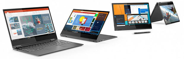 Lenovo показала ноутбук Yoga C630 WOS на Snapdragon 850 и Windows 10