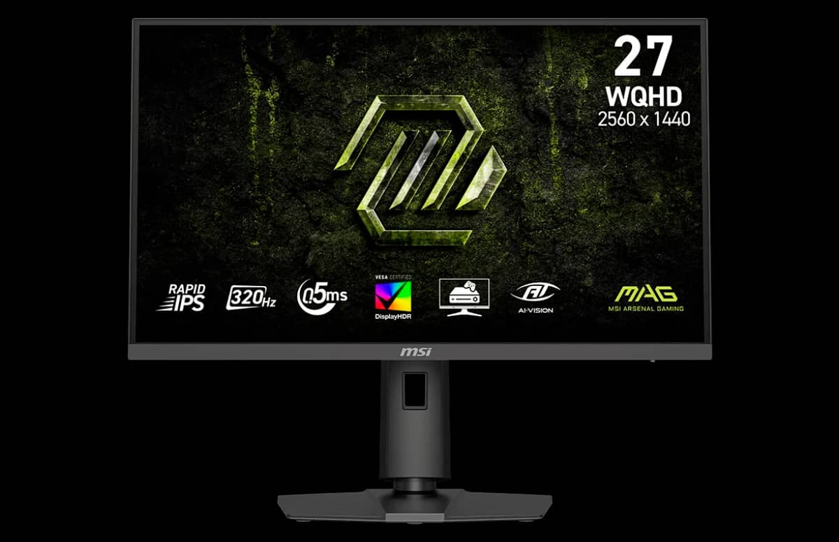 Представлен 27-дюймовый игровой монитор MSI MAG 274QPF X32