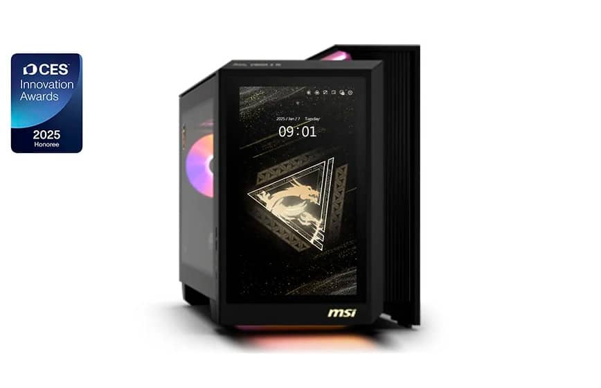 MSI выпустила игровой настольный компьютер MEG VISION X AI 2-го поколения