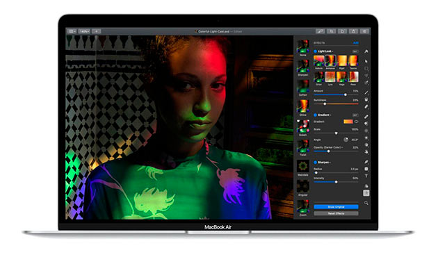 Экран MacBook Air 2020 светит ярче при установленной Windows 10
