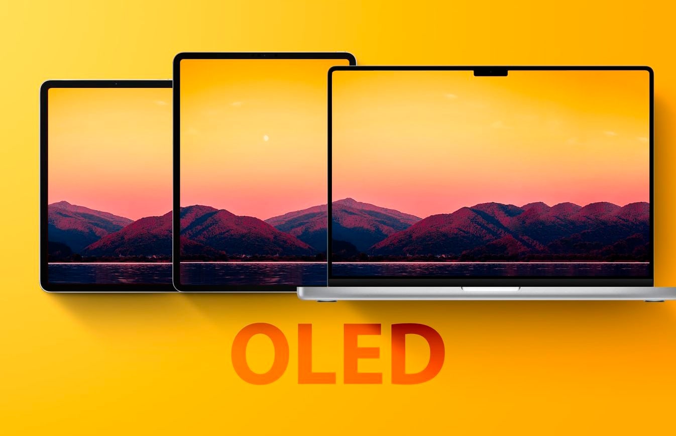 Apple выпустит 13,3-дюймовый MacBook с OLED-дисплеем в 2024 году