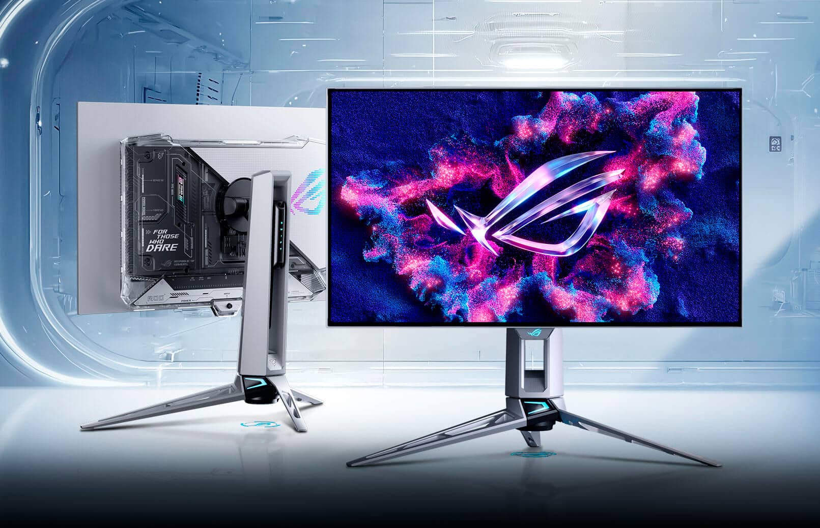 Asus представила самый быстрый OLED-монитор в мире ROG Swift OLED PG27AQWP-W