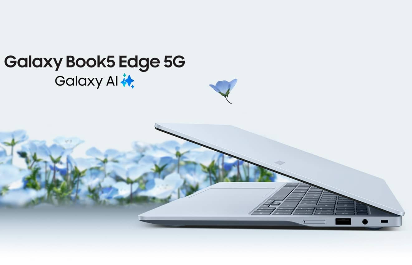 Samsung выпустила Galaxy Book 5 Edge 5G со встроенным модемом 5G