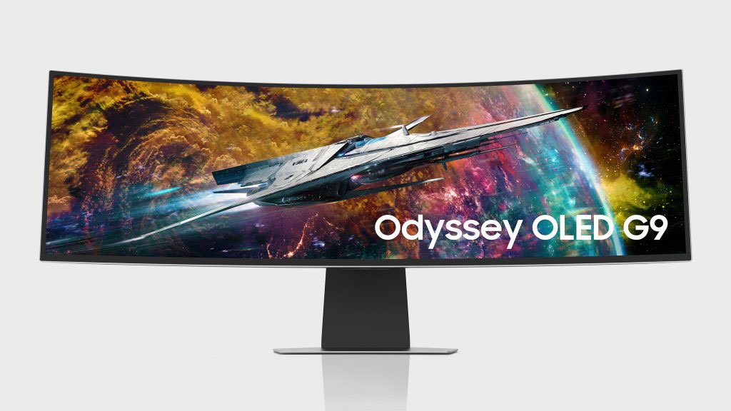 Представлен монитор Samsung Odyssey OLED G9 с радиусом кривизны 1800R