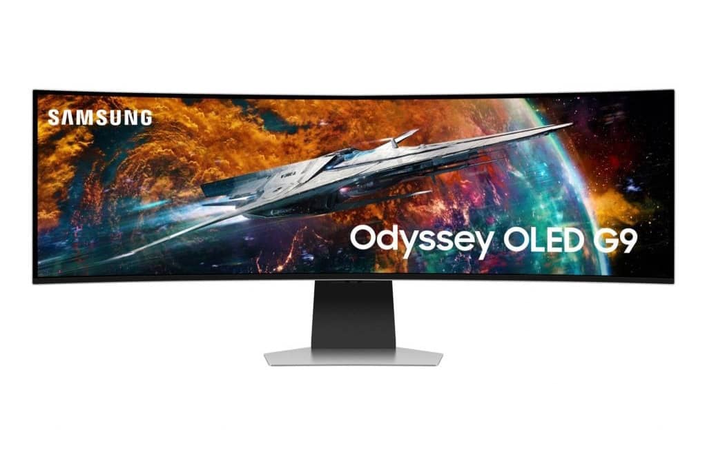 49-дюймовый изогнутый монитор Samsung Odyssey OLED G9 стал доступен для заказа