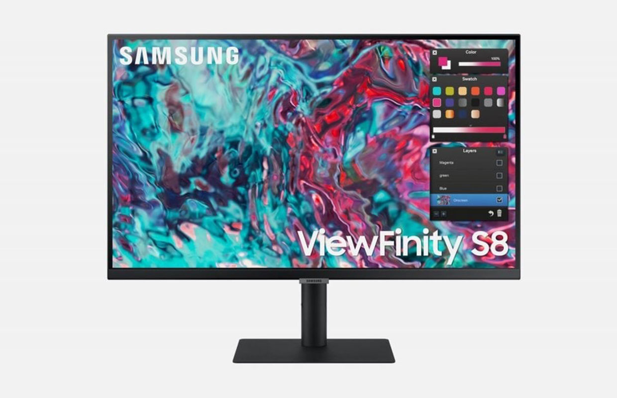 Представлен монитор Samsung ViewFinity S8UT для работы с графикой