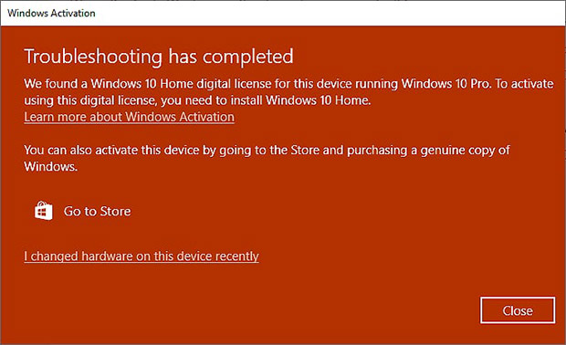 На компьютерах с Windows 10 Pro стала пропадать лицензия