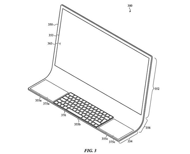 Apple запатентовала новый дизайн моноблока iMac с цельным стеклянным корпусом