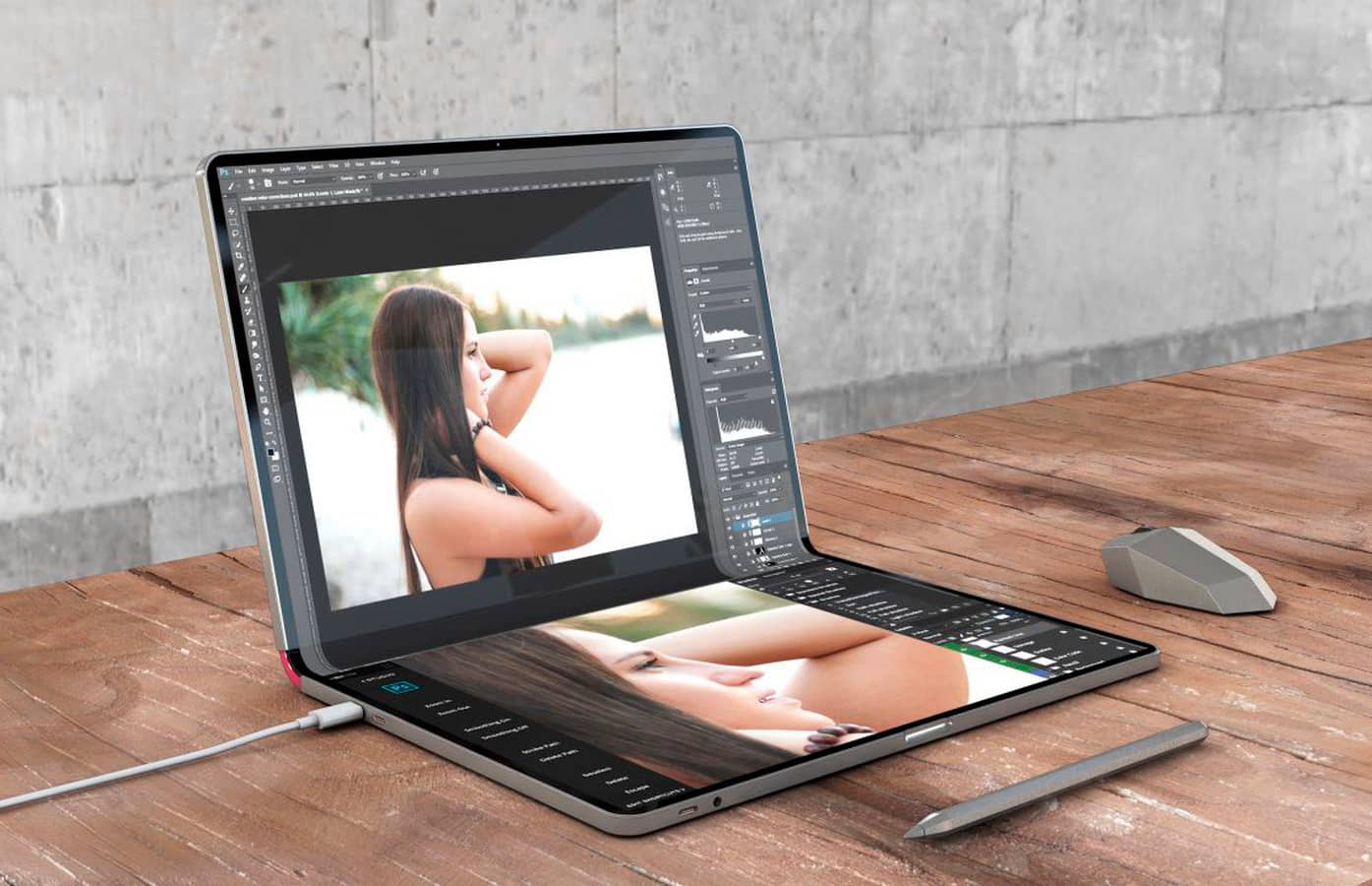 Apple может выпустить 20-дюймовый ноутбук со складным экраном в 2027 году