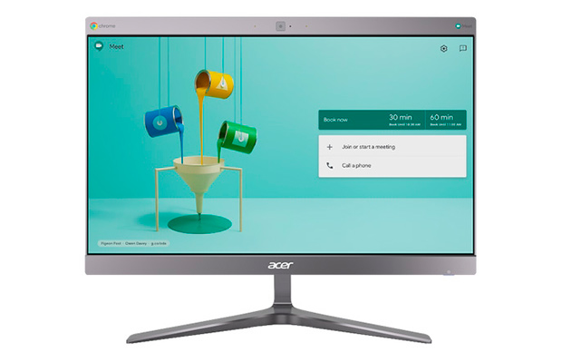 Acer представила моноблоки Chromebase с процессорами Intel Core 8-го поколения