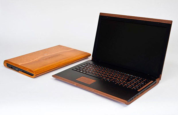 В Ирландии создали ноутбук с деревянным корпусом