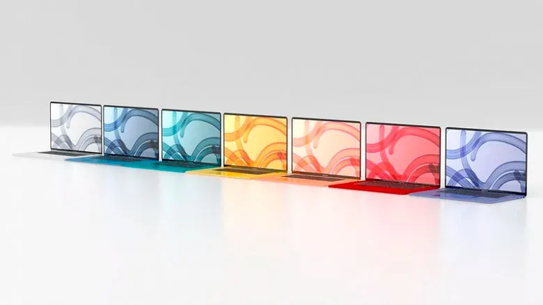 Будущее поколение MacBook Air выпустят в массе ярких цветов