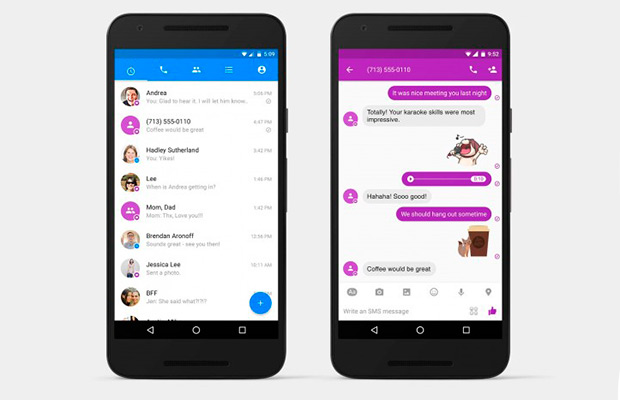 Facebook позволит отправлять SMS через Messenger