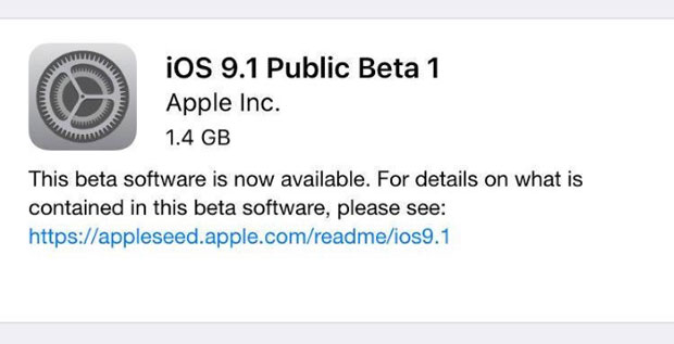 Apple запустила публичное тестирование iOS 9.1