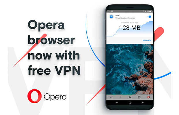 Браузер Opera для Android получил встроенный бесплатный и безлимитный VPN