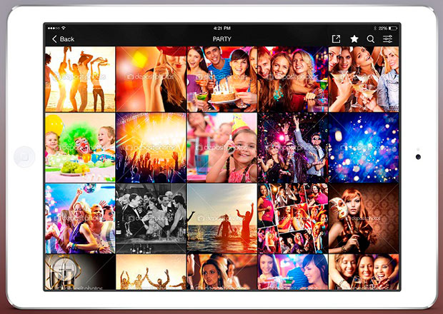 Фотобанк Depositphotos выпустил мобильное приложение под iOS