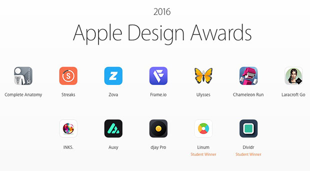 ТОП-10 самых красивых приложений по мнению Apple за 2016 год