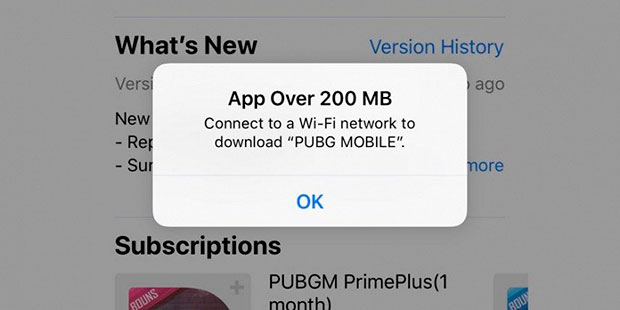 В iOS открыта возможность загружать через мобильную сеть файлы размером 200 МБ