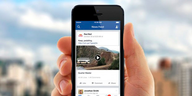 Видео в ленте мобильного приложения Facebook будет запускаться со звуком