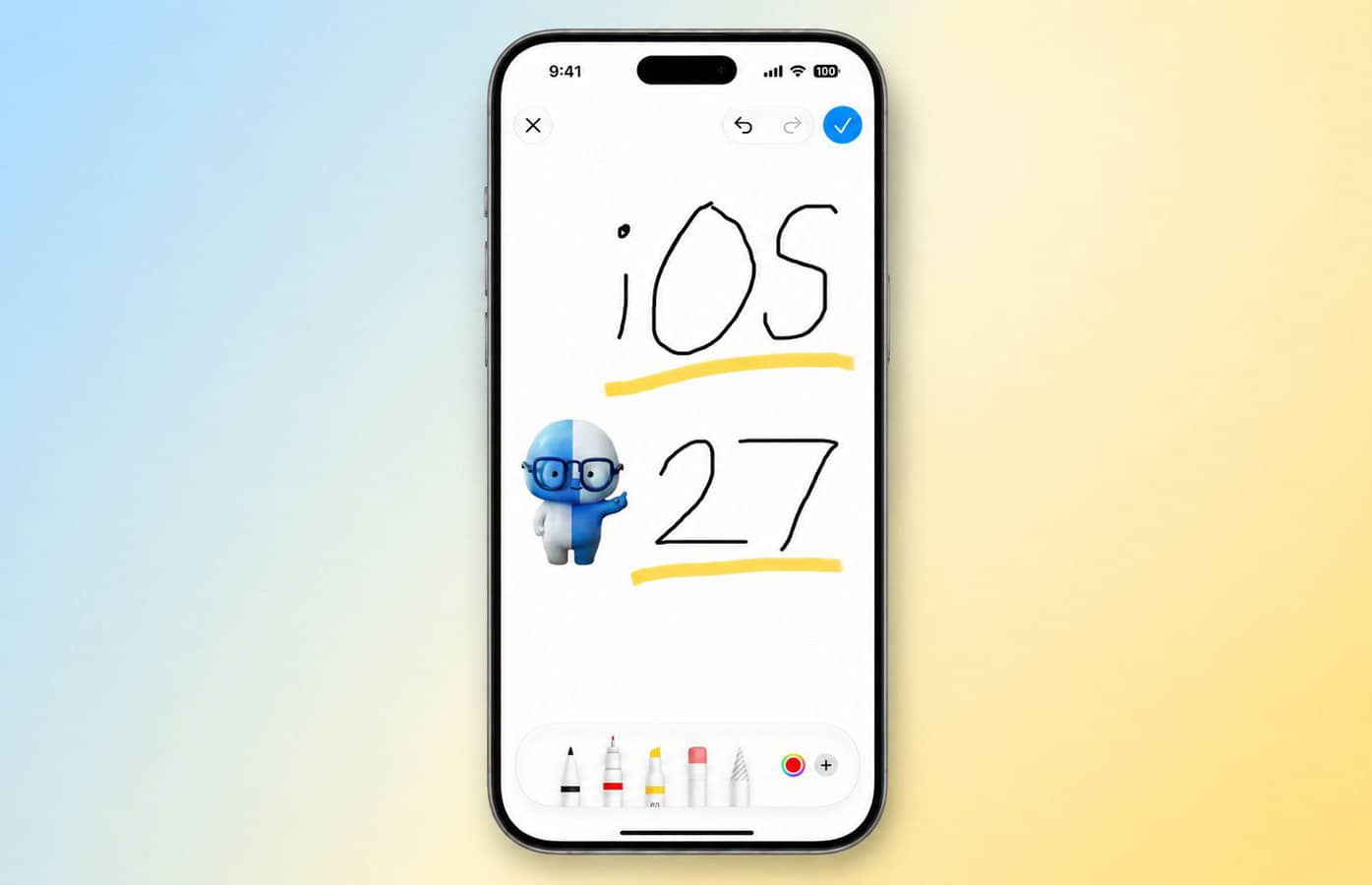 iOS 27 и macOS 27 получат расширенные инструменты рисования в стандартных приложениях Apple