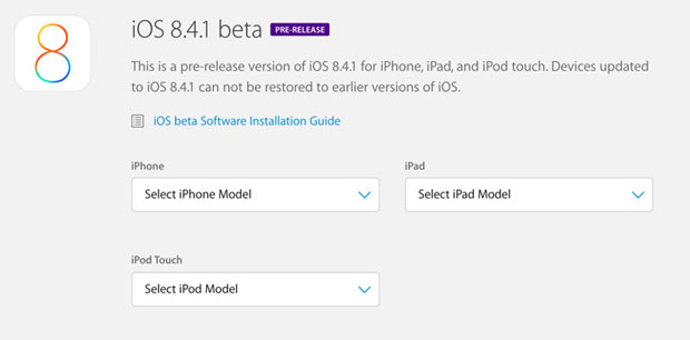 Apple выпустила вторую бета-версию iOS 8.4.1