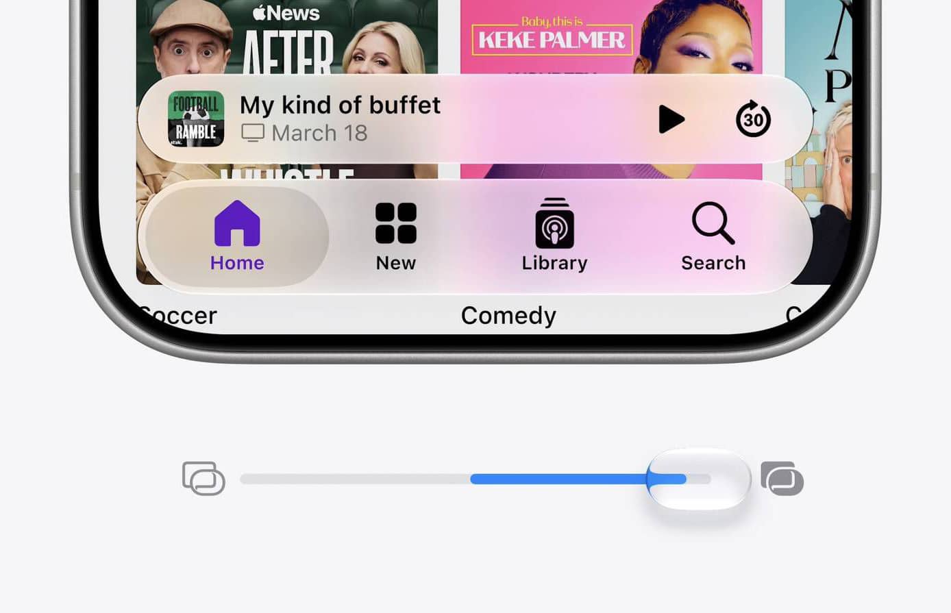 Apple обновляет Liquid Glass: больше контроля над прозрачностью и улучшенная читаемость интерфейса