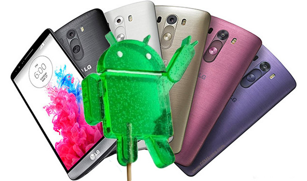 LG G3 начал получать Android 5.0 Lollipop в Великобритании