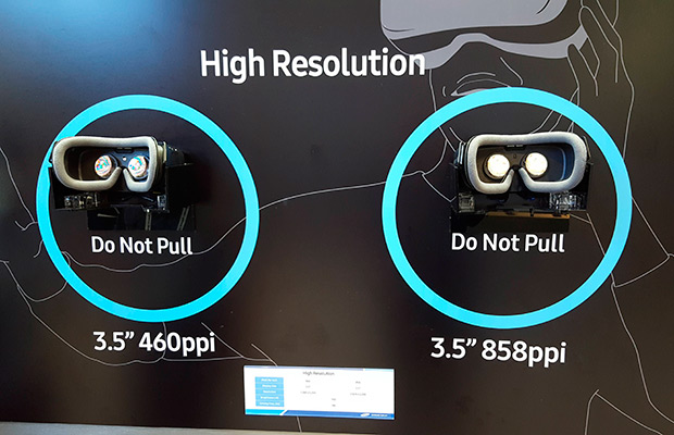 Samsung выпустила новый VR-дисплей с разрешением в 3,5 раза больше, чем у конкурентов
