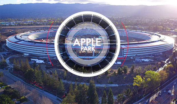Видео новой штаб-квартиры Apple Park за месяц до открытия