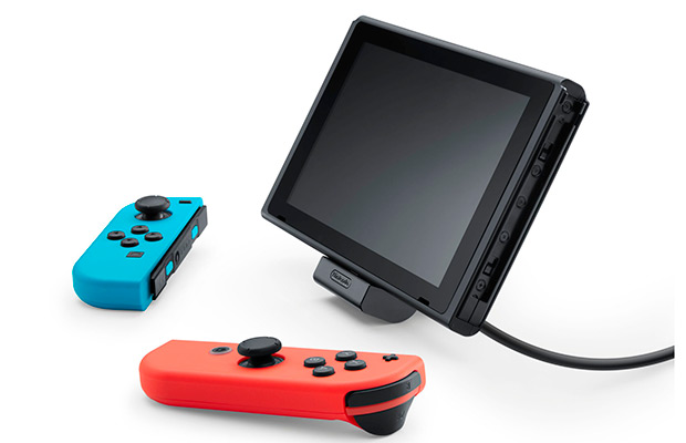 Nintendo представила зарядную подставку для приставки Switch