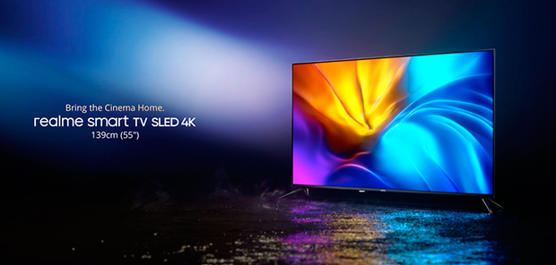 Realme представила первый в мире 4K SLED-телевизор