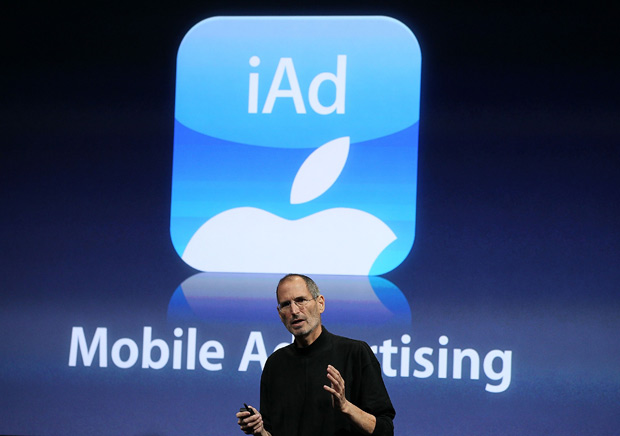 Apple запустила рекламный сервис iAd в 102 странах мира