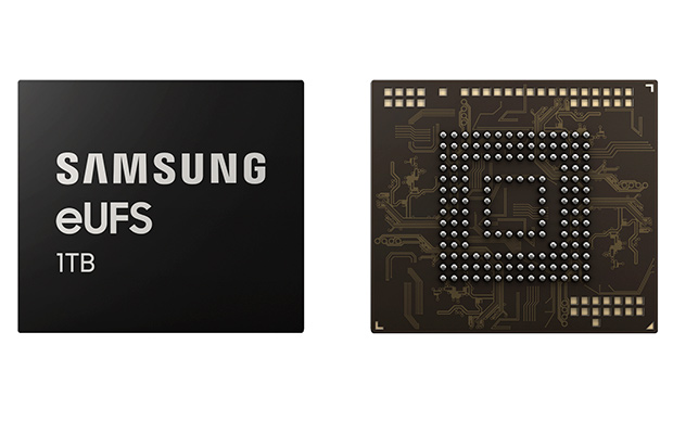 Samsung начинает массовое производство первой флэш-памяти объемом 1 ТБ