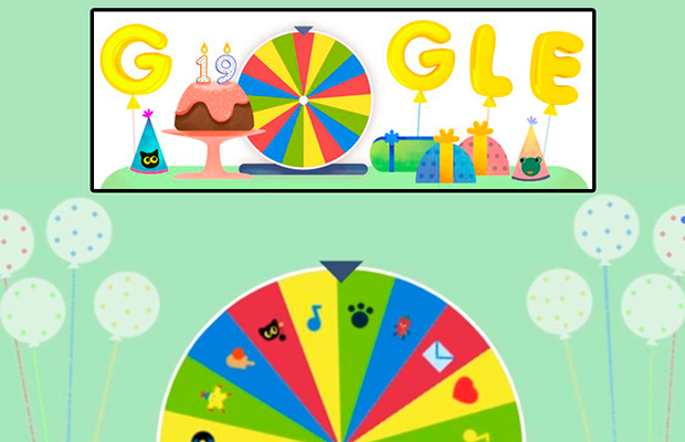 Google отмечает свой 19-й день рождения