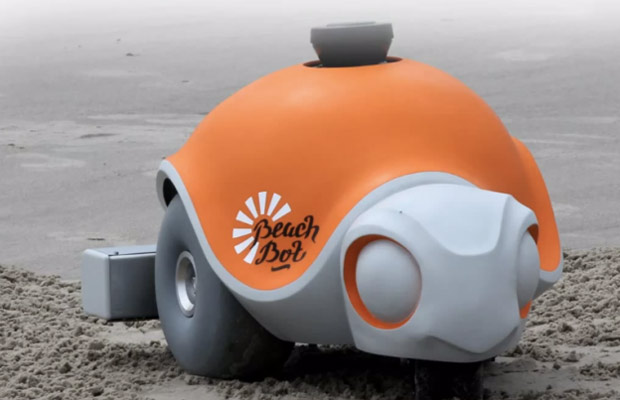 Disney создала робота Beachbot, который рисует картины на песке