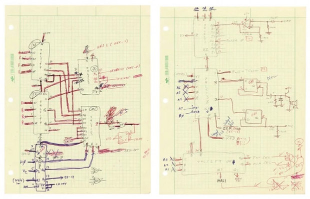 На аукционе проданы схемы прототипа Apple II, написанные Стивом Возняком