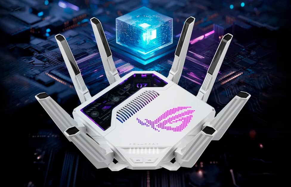 Представлен флагманский роутер Asus ROG Rapture GT-BE19000AI со встроенным ИИ-процессором
